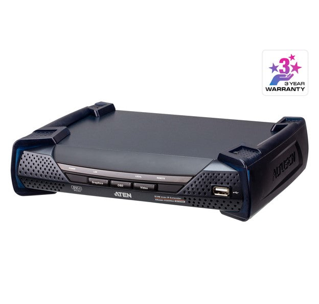 Aten DVI Dual Display KVM over IP Receiver With SFP Fibre Optic network Connection Aten DVI Dual Display KVM over IP Receiver With SFP Fibre Optic network Connection